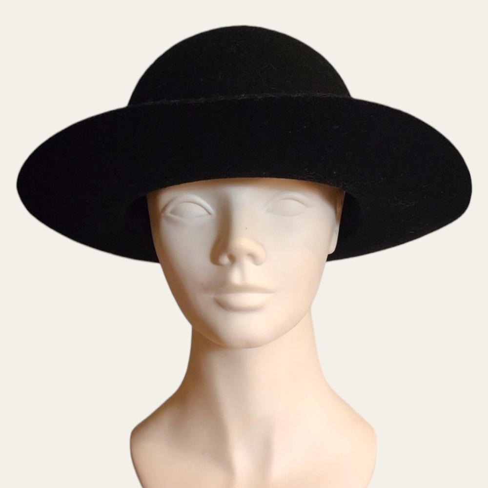 Vintage 90s Wide Brim Hat